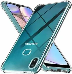 Samsung Galaxy A10s / M01s Shockproof Silicone Phone Case Transparent Protection Back Cover