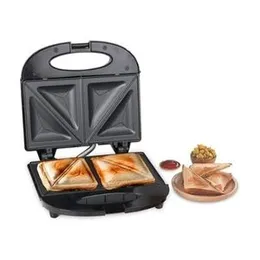 Tecsonic TSST-232 Sandwich Maker – 750W | Stainless Steel | Cool Touch & Slide-Resistant