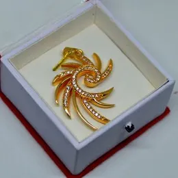 Gold Plated Pendant - Spiral Leaf