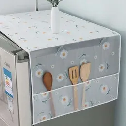 fridge cover with pockets