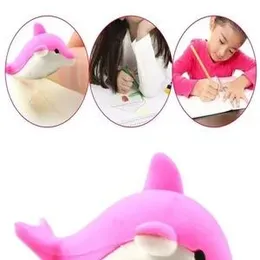 New Design Cute Rubber dolphin + sea shell Eraser For School Students