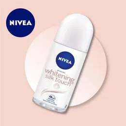 Nivea Women's Antiperspirant Deodorant Roll On Brightening Silk Touch 1.7 fl oz (50 ml)