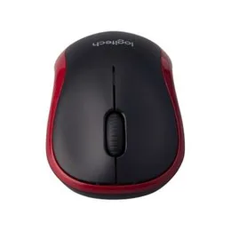LOGITECH M185 WIRELESS MOUSE, RED