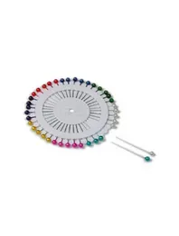 Hijab Pins fashion colour head beads pin stitch knitting needles sewing fixed DIY safety pin pack of ) high quality 40 Pieces