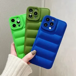 IPhone 12 Pro Max Luxury Bubble Phone Case Soft Silicone Shockproof Candy Cover For Iphone 12 Pro Max - Light Green