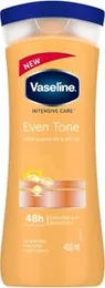 Vaseline intensive care healthy even tone body lotion with vitamin b3 and spf 10 - 400 ml