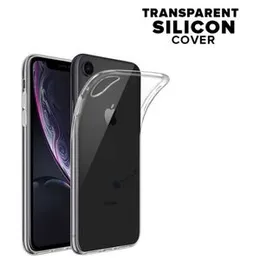 ThickBallon Clear Transparent Silicone Case back cover For iPhone XR
