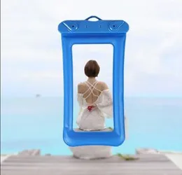 Waterproof Pouch With Airbag for Mobile Phone Underwater Waterproof Bag for IPhone Huawei Samsung Sealed Mobile Phone Case