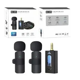 K35 Wireless Collar Microphone (Dual Mic)