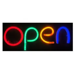 12V LED Advertising Light signboards LED board display LED open Neon OPEN