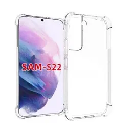 Shockproof Transparent Back Cover for Samsung Galaxy S22