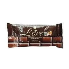 Love Milk Compound Chocolate| caramel  – 45g | Smooth & Creamy Milk Chocolate Bar