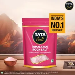 Tata Himalayan Rock Pink Salt 1kg Pouch – Premium Sendha Namak