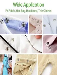 50 Sets-Snap Fasteners Kit Tool, TSV Stainless Steel Snaps No-Sew Button Fasteners Studs, Fastener Pliers Press Snap Button for Sewing Crafting Clothe