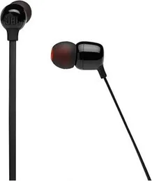 JBL Tune 125 - Bluetooth Wireless in-Ear Headphones with 3-Button Mic/Remote and Flat Cable - Black