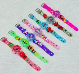 LED Analog Rubber Strap Watch for Kids – Fun & Durable Design