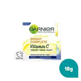 Garnier Bright Complete Vitamin C Serum Night Cream 18g