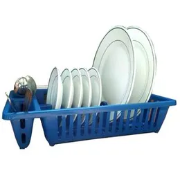 Plastic Kitchen Dish Rack Stand Plate Holder / Kitchen Organizer