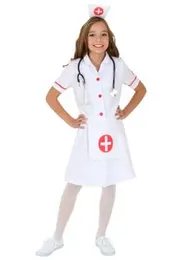 Fancyflight Nurse Costume for School Annual Function, Stage Shows, Competition (4-5 Years)