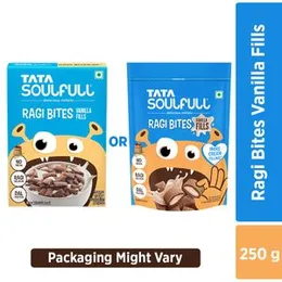 Tata Soulfull Ragi Bites Vanilla Fills, 250g FROM INDIA (SAM)