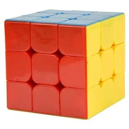 Fanxin 3x3x3 Stickerless Magic Cube Professional 3x3 Speed Puzzle - 3x3x3 Rubik Cube - Sticker Less Fanxin Smooth Speed Magic Rubik Cube
