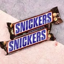 Snickers Chocolate Bar – 50g | Milk Chocolate with Caramel, Nougat & Peanuts