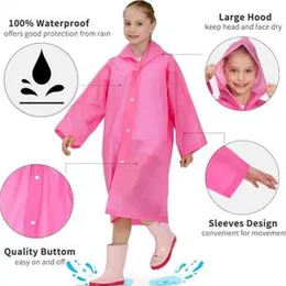 Kids Waterproof Raincoat,Rainwear Rain Jacket Cape, Reusable Children Raincoat for Outdoor Climbing Cycling Hiking Camping