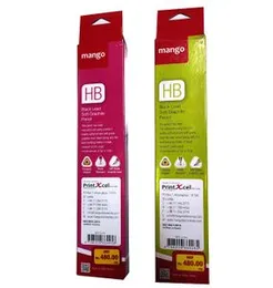 Mango Neon Green Pink HB Pencil 12Pcs Box