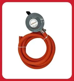 Gas regulator hose with gauge meter clip gas accessories