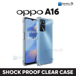 Luxury Shockproof Transparent ThickBallon Bumper Case For OPPO A16 Crystal Transparent Premium Quality Shockproof Protective Phone Shell OPPO A16 Soft