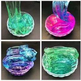 Magic Slime Crystal Color Blowing Bubbles Clay for Children.