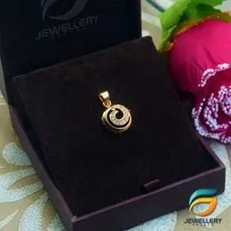 Gold Plated Beautiful Rich Look Small BK Derana Pendant For Ladies.