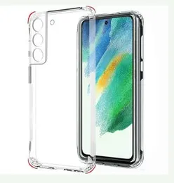 Samsung Galaxy S21FE Shockproof Silicone Phone Case Transparent Protection Back Cover