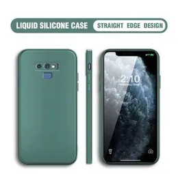 Samsung Galaxy Note 9 Soft matte liquid silicone Case Back Cover for Samsung Galaxy Note 9 - Green