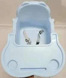 Stainless Steel Baby Feeding Chair with Adjustable Belt