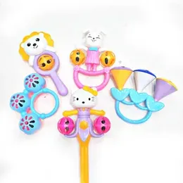 Rattle with toy make soothing sounds Finger holes make this ball incredibly easy for baby to grasp or shake BPA Free, Phthalates Free and Non Toxic. I