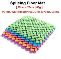 1Pc Non-Slip Candy Color DIY Splicing Floor Mat Massage Rug for Bathroom