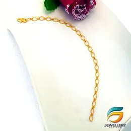 Guaranteed Gold plated Plain Link Bracelet For Women.