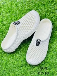 Kadam Crocks waterproof White Slippers 🤍