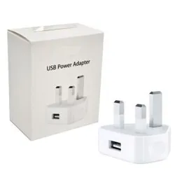 iPhone USB Power Adapter 3 Pin Charging Docks 5W
