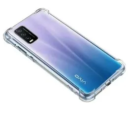 Shockproof Transparent Back Cover For Vivo Y20 / Y20i / Y20s.