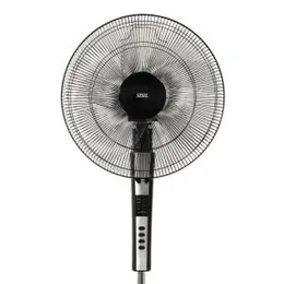 Sisil SL-SF316AR-RC 16″ Pedestal Fan – 55W, 5 Blades, Remote Control, Timer