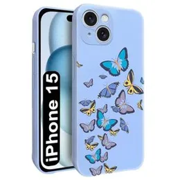 Fashionury Apple iPhone 15 Back Cover | Glossy Soft Silicon Flexible | Camera Bump Protection | All Side Shock Proof Silicon Designer Back Case Cover