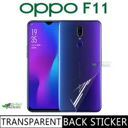 Clear Slim Carbon fibre Phone Transparent protective Mobile Back Sticker For Oppo F11