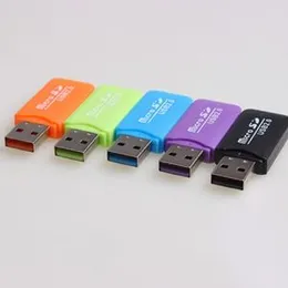 Micro USB 2.0 Memory Card Reader Chip Reader usb Adapter for Micro SD card TF Card Reader.
