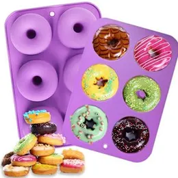 Baking Tray – Silicone Donut Molds & Muffin Tray | A Grade | Non-Stick | Random Colour
