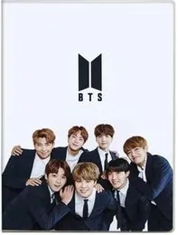 Blue Aura BTS BT21 Pen with mini note book Set 1 or 4 For School College Office Gifting Or Collectible pen(BTS Boys)