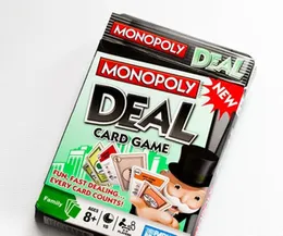 Classic Monopoly Deal Card Game Fun Portable & Exciting Card Game Version