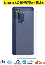 A03 Carbon Fibre back sticker For Samsung Galaxy A03