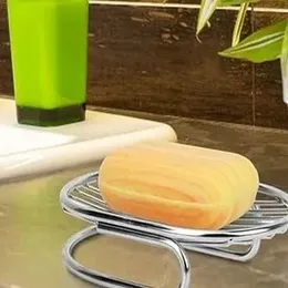 Soap Dish Holder Stainless Steel Soap Rack Stand Soap Dish Box